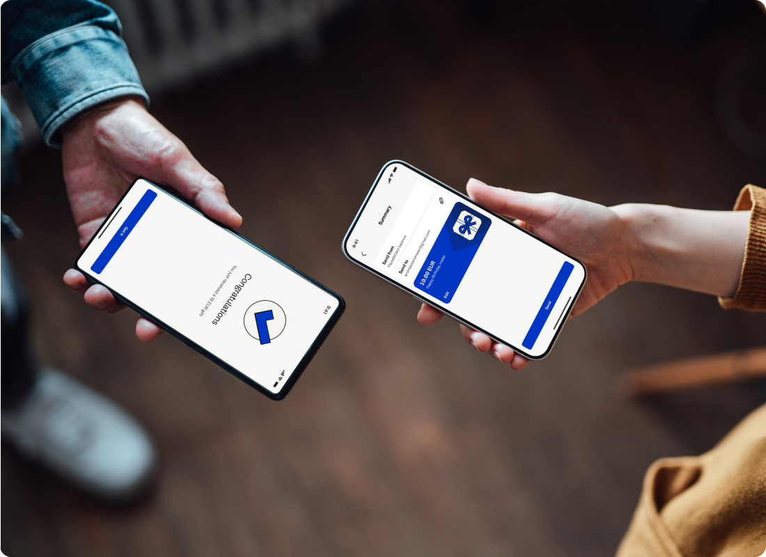 Sofortiges Schenken — Guthaben an ein anderes Paysafecard-Konto senden